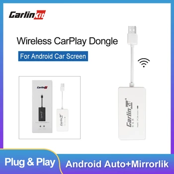 

Carlinkit Wireless Carplay Dongle For Android System Screen Smart link Support Navigation Player Mirrorlink IOS 13 Car Play