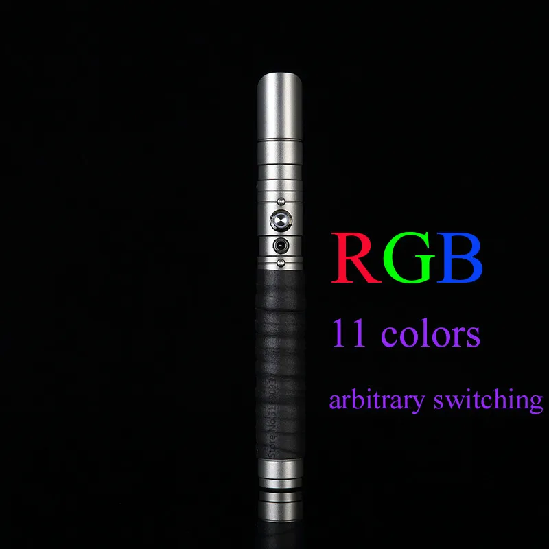 11 цветов, светильник, металлический меч, RGB светильник, лазер, для косплея, для мальчиков и девочек, светящаяся игрушка, детский подарок, для улицы, креативные войны, игрушки, палка, меч - Цвет: 5