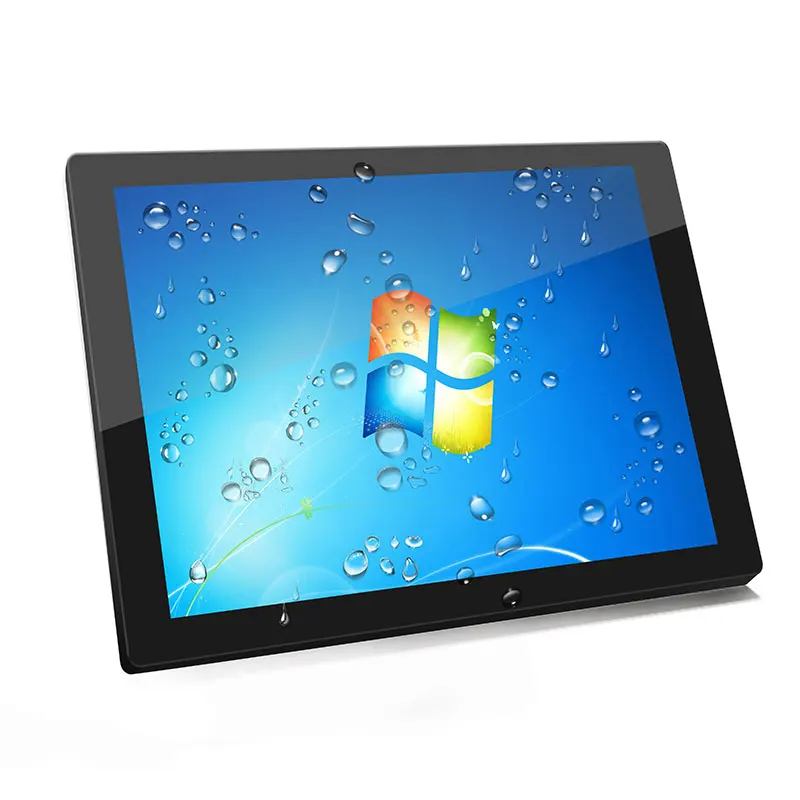 Tablette Pc tactile de 15 pouces, 1000 nits, panneau d'affichage industriel  avec lunette, Android