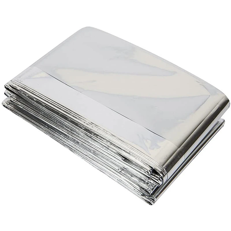 Outdoor Camping Mylar Emergency Blanket Aluminum Foil Thermal Space