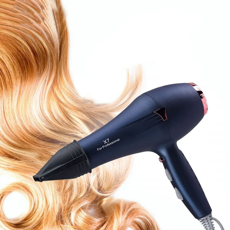Профессиональный новый фен для волос отрицательный ионный фен для волос Высокая производительность фен для волос установка тепла