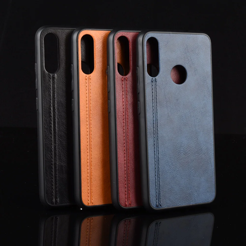 Cowboy Texture Case For Motorola Moto E6 Plus Skin Pattern Leather Protection Back Cover |