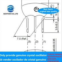 50 шт. керамический фильтр ZTT3.58GM 3,58 м DIP-3 3 контакта 3,58 м 3,58 МГц