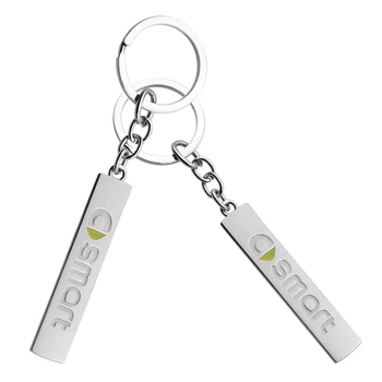 

1pc For Mercedes Benz CLK CLA GLC E200 S200 S300 S350 C300 metal key ring key chain car badge smart keychain keyring car styling