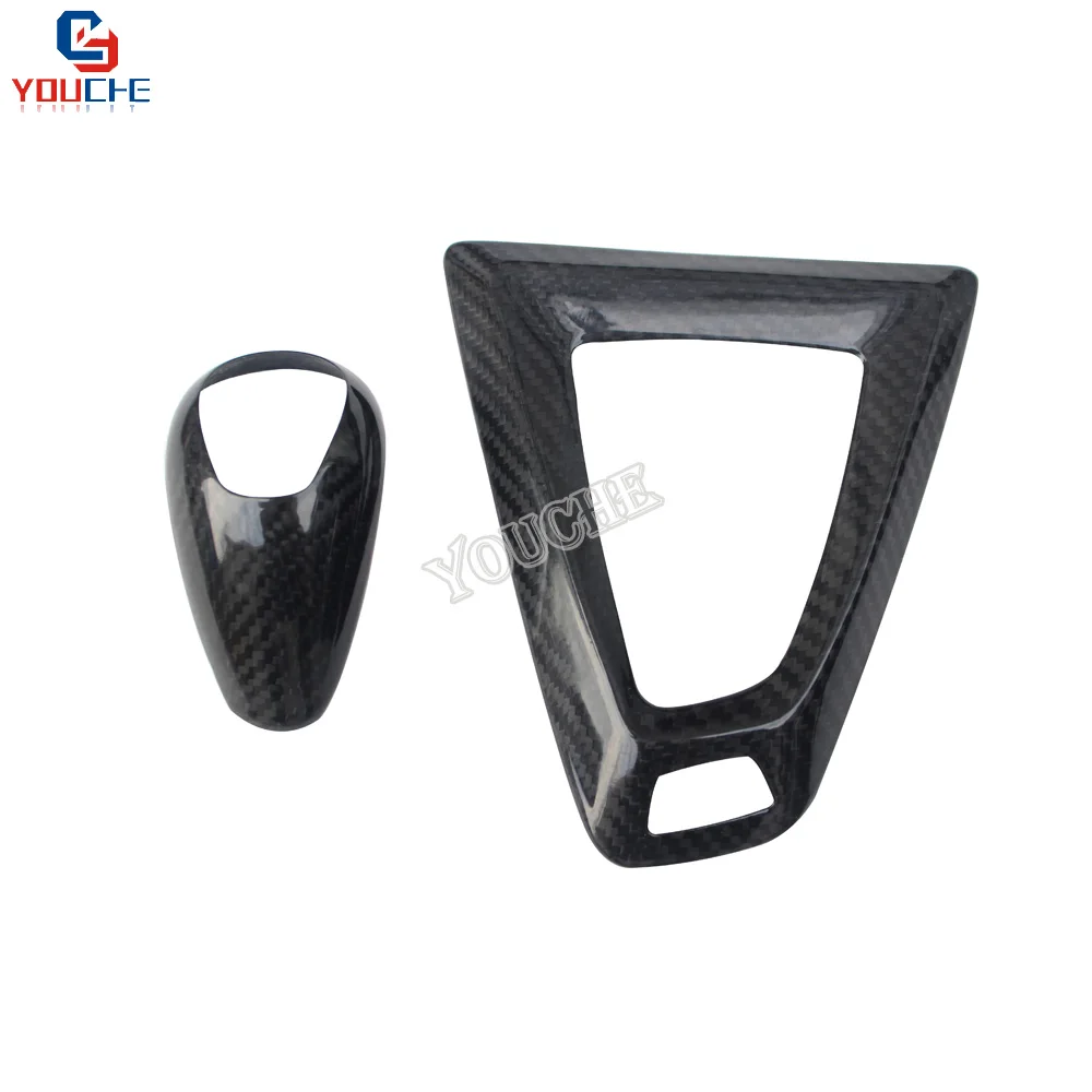 Carbon Fiber Gear Shift Knob Cover Handle Basement for BMW M2 F87 M3 F80 M4 F82 F83 M5 M6 X5M | Автомобили и мотоциклы
