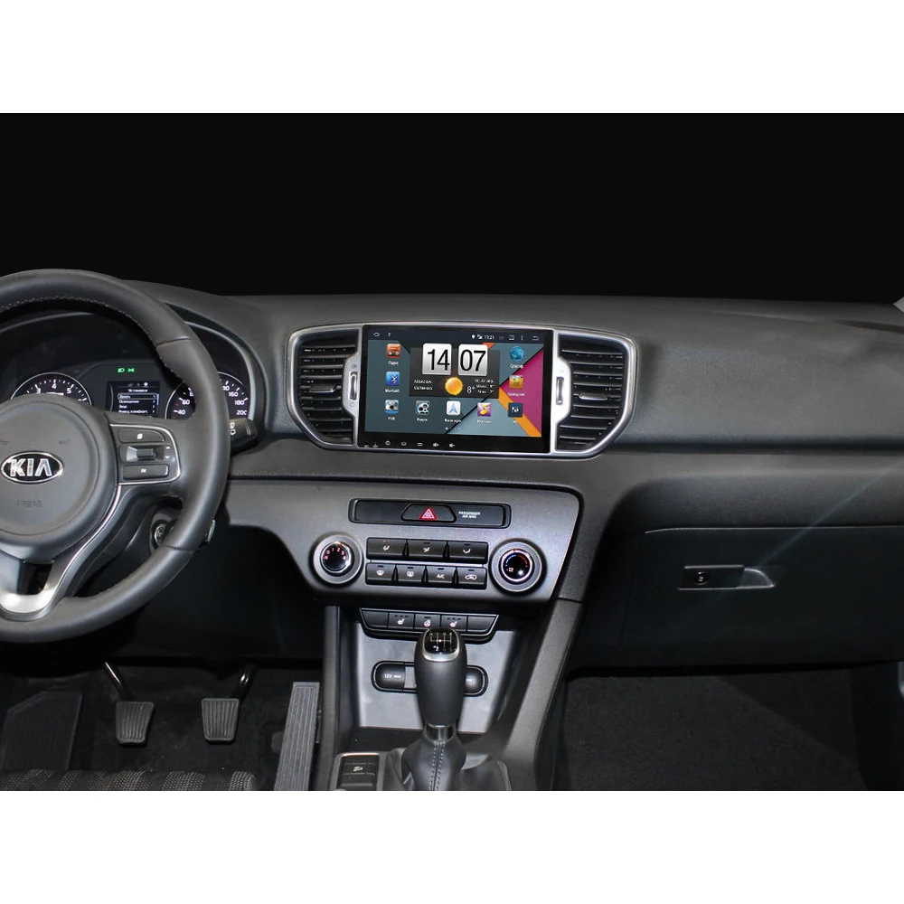 Штатная магнитола NavPilot DROID7 NPD7-CV-K256-09 для KIA Sportage(-)(+ Камера заднего вида в подарок