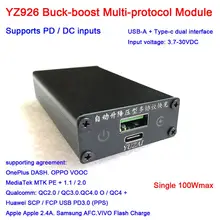 DYKB 고속 충전 모듈 PD 100W DC QC 빠른 충전 어댑터 USB TYPE C DC 12V 24V 입력 전체 프로토콜 QC 40 3.0 Huawei SCP PD