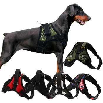 

Durable Reflective Pet Dog Harness for Dogs Adjustable Big Dog Harness Pet Walking Harness for Small Medium Large Dogs