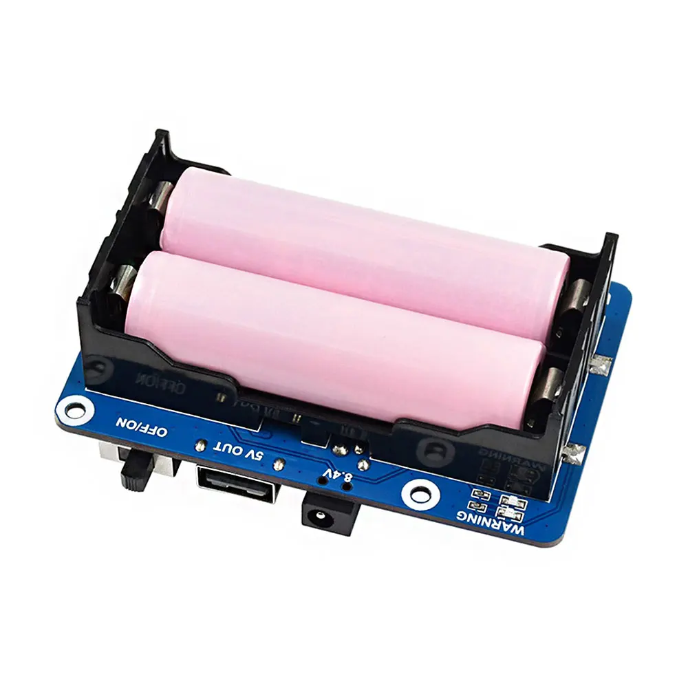 Fonte de Alimentação Potência de Saída para Raspberry 3b + - Raspberry Módulo Ininterrupta Ups Hat Estável 5v 3b - 4b Dropship pi 4 b - Imagem 5