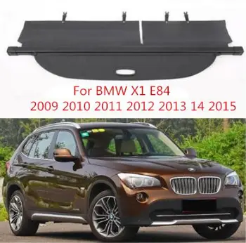 

High Qualit Car Rear Trunk Cargo Cover Security Shield Screen shade Fits For BMW X1 E84 2009-2015(black, beige)
