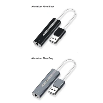 

USB Headset Two-In-One Game-Specific 3.5mm Stereo o Sound Card Adapter