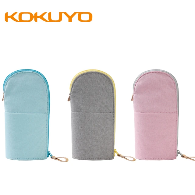 Japan Kokuyo Pencil Case with Large Capacity And Multifunctional Storage  Kawaii Bag for Student Stationery Back To School - AliExpress