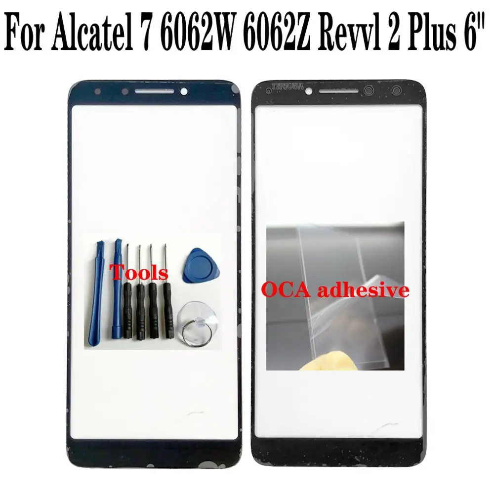 

Shyueda For Alcatel 7 6062W 6062Z Revvl 2 Plus 6" Outer Front Screen Glass Replacement Parts