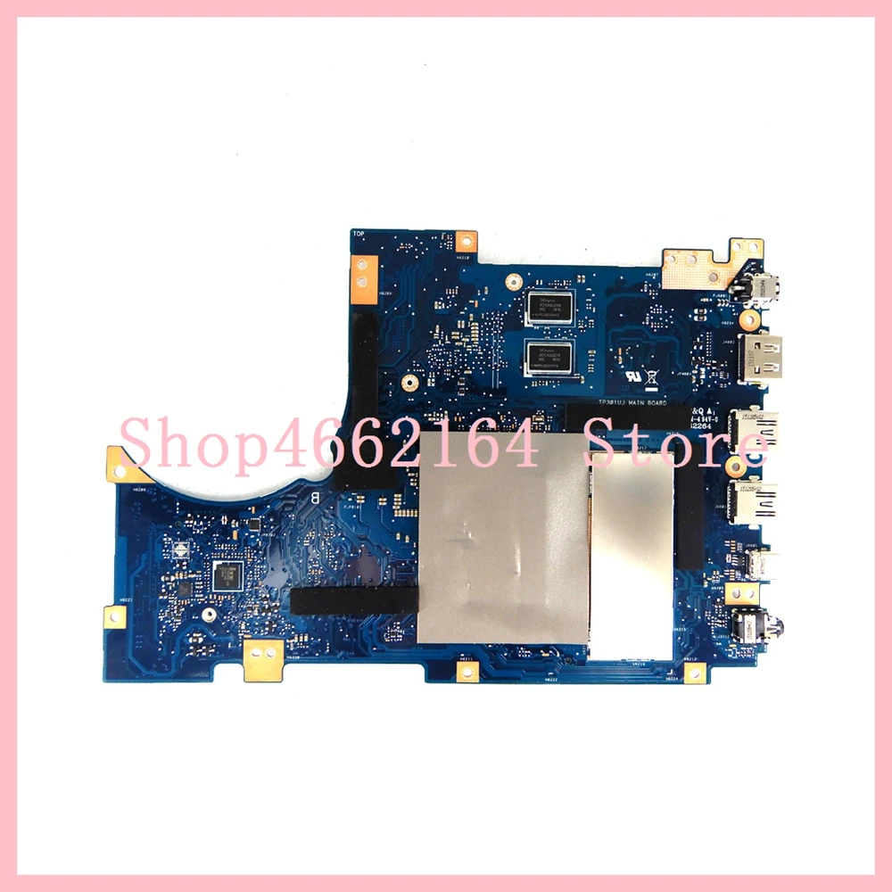  TP301UJ 4GB RAM I5-6200 CPU TP301UJ Laptop Motherboard For Asus TP301UJ TP301U Notebook Mainboard T