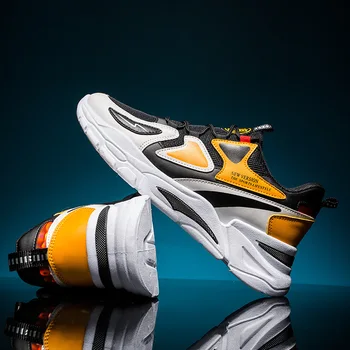 

Spot wholesale 2020 new mesh breathable sneakers student dad fashion shoes casual men's shoes