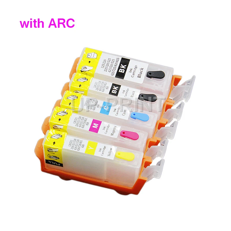 До 5 комплектов PGI425 CLI426 многоразовый картридж для canon PIXMA MG5240 MG5140 MG6140 MG8140 IP4840 MX884