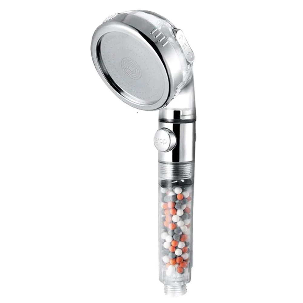 EcoFlow Handheld Showerhead with Adjustable Pressure & Water-Saving Features