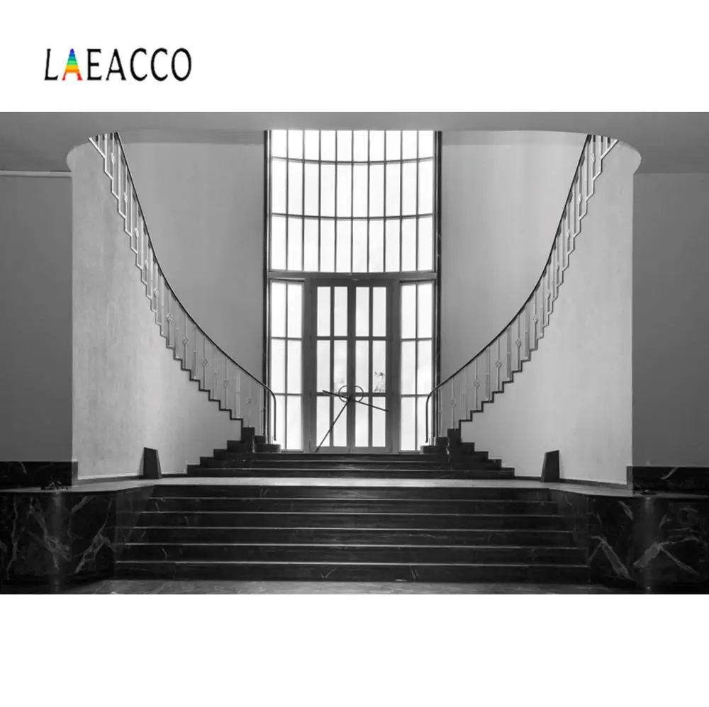 Laeacco лофт гостиная лестница вход интерьер Фотостудия | Электроника