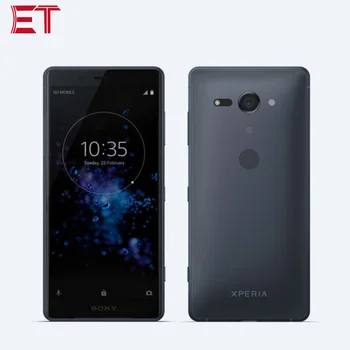 Перейти на Алиэкспресс и купить Новый мобильный телефон Sony Xperia XZ2 Compact H8324 LTE 5,0 дюйм1080x2160p 4 Гб RAM 64 Гб ROM Snapdragon845 19MP Dual SIM NFC Android