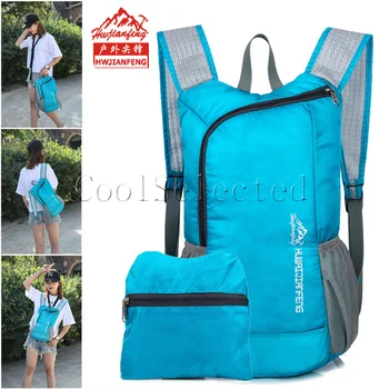 

Portable Waterproof Outdoor Sports Folding mini backpacks bag Travel Camping Daily Backpacks Travel Women small backpack