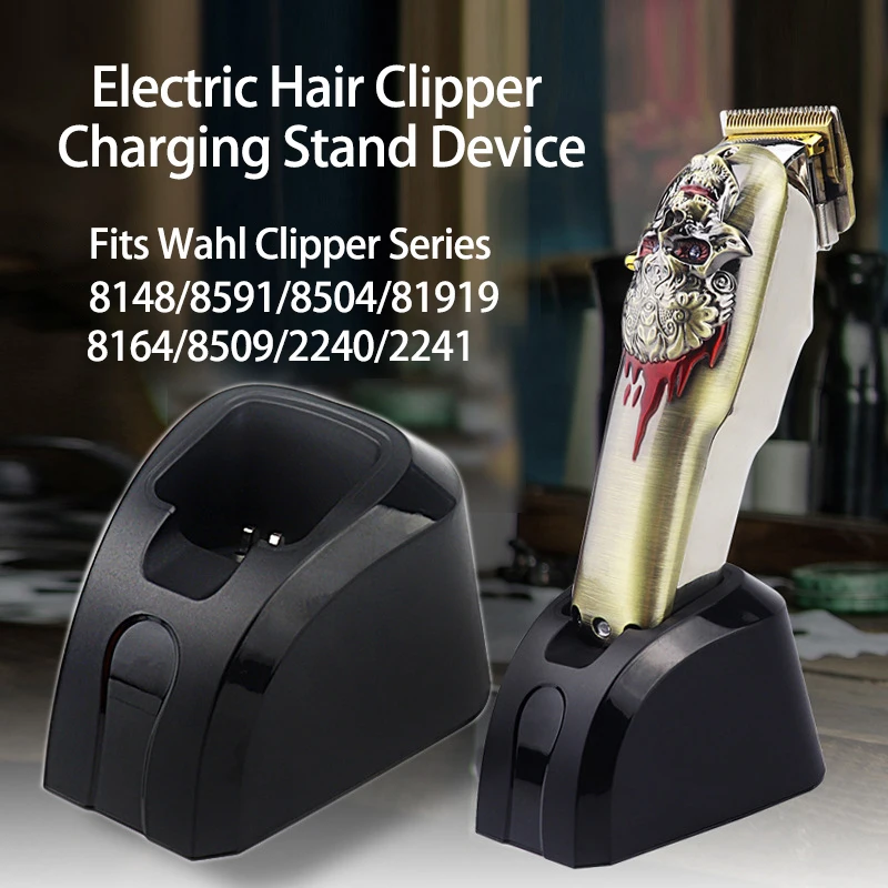 Barber Clipper Accessories Tools Charger Device Cordless Electric Hair Clipper Charging Dock Stand For Wahl 8148 8591 8504 81919