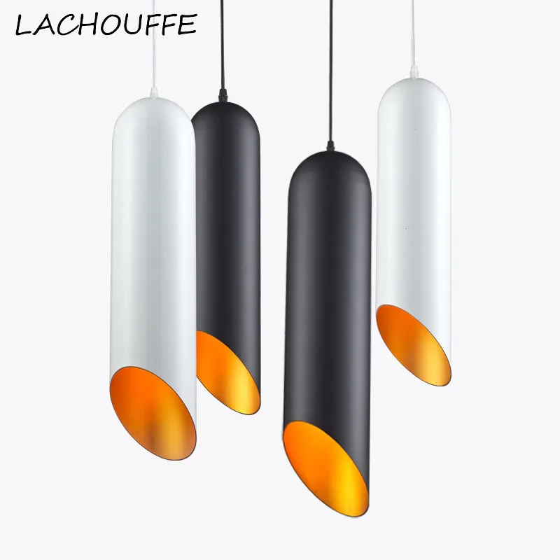

Modern Pipe Pendant Lights Long Cylinder Led Hanglamp for Bedroom Restaurant Kitchen Retro Loft Decor lamp Luminaire suspension