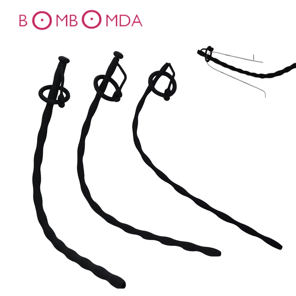 Urethral Dilators Soft Silicone Urethra Catheter Sex Toys for Men Penis Plugs Masturbator Urethral Sounding Tube Adult Sex Shop (2)