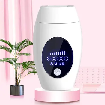 

600000 Flashes Epilator Permanent Hair Removal Device LED Whole Body Laser Hair Remover Machine