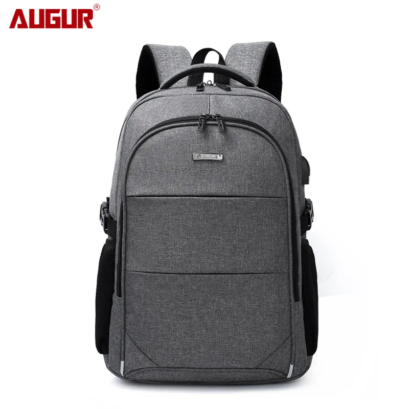 

Backpack Schoolbag Men USB Level Three Backpack Casual Computer Bag