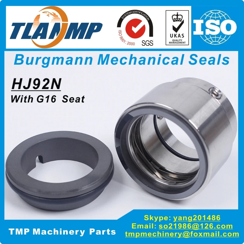 HJ92N/58 G16 HJ92N 58 Eagle механические уплотнения Burgmann | Волновые пружины серии толкатель