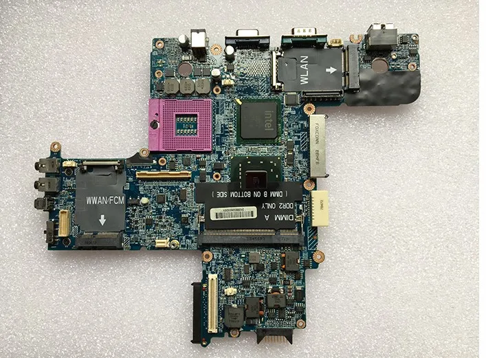 Материнская плата для ноутбука DELL Latitude D630 PP18L материнская CN-0DT781 0DT781 LA-3301P GM965 Тесты