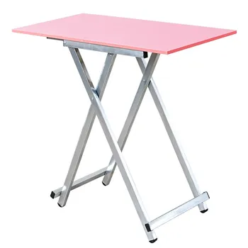 

Folding table home small apartment rectangular table outdoor stall table learning writing desk simple small table