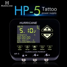 Hurricane Fifth generation tattoo power color tattoo machine HP-5 digital LCD makeup dual power tattoo supplies set