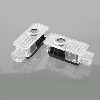 

2pcs LED Car Door Courtesy Lamp For Audi A1 8X A3 8V A4 B5 B6 A5 A6 C5 C6 C7 A7 A8 D3 D4 Q3 Q5 SQ5 Q7 TT 8J R8 Projector light