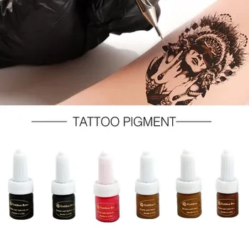 

5g Tattoo Ink Plant Extract Permanent Makeup Micro Pigment Cosmetic Color For Microblading Eyebrow Lip Liner