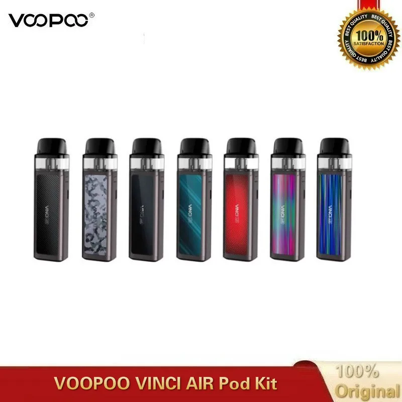 Оригинальный комплект VOOPOO VINCI AIR Pod 4 мл 900 мАч аккумулятор RBA катушка и встроенный