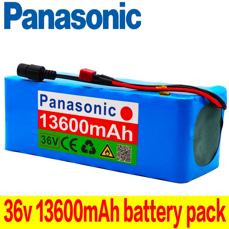 Оригинальный аккумулятор Panasonic 10S4P 36V 13600mAh 36v 18650 500W 42V 13.6Ah для электрического