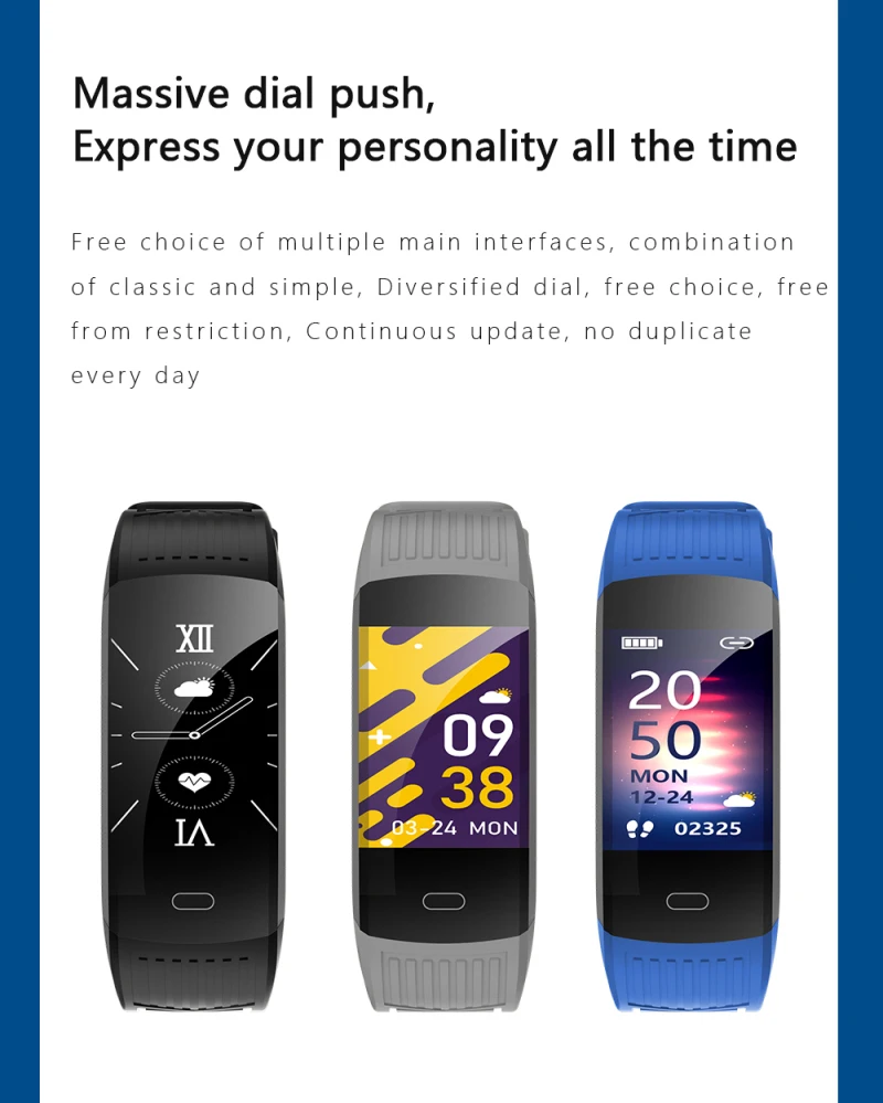 2022 Smart Watch Sport Band Fitness Bracelet Original Dutch Language Japanese Support Korean Hebrew Alarm Clock for Man Woman