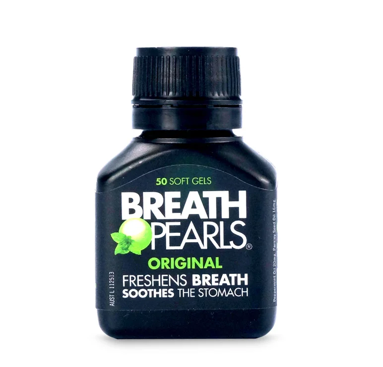 Оригинальные флисовые капсулы Freshens Breath 50 с жемчужинами бесплатная