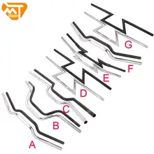 Мотоцикл 22 мм 7/" Руль для Harley Touring Sportster Chopper Bobber XL 883 1200 Кафе Racer