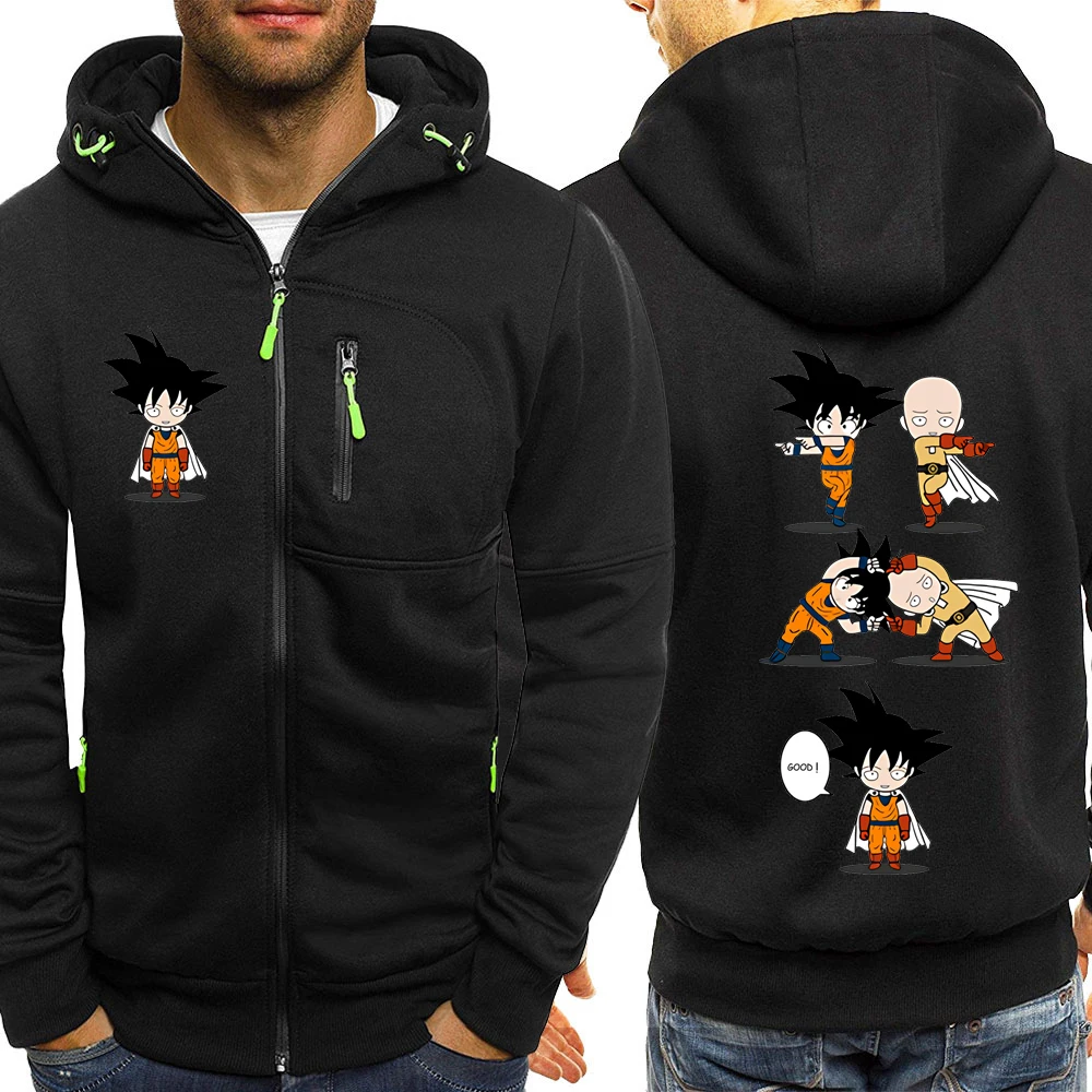 ONE PUNCH MAN Hoodies Men Dragon Ball Japanese Anime Sweatshirt Male Funny Streetwear Mens Hoodie Jacket Sportswear Hoody