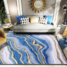 Легкий и роскошный китайский ковер для гостиной, современный простой ковер для журнального столика, не моющаяся китайская спальня