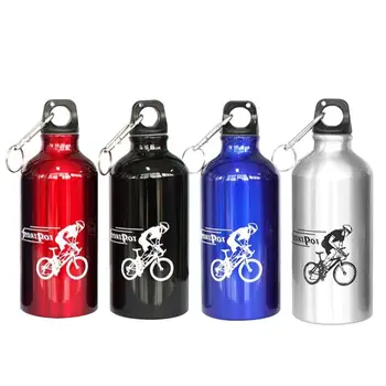 

500ml Aluminum Alloy water bottle Outdoor Sports Kettle Portable Cycling Camping Hiking Drinking Water Bottle