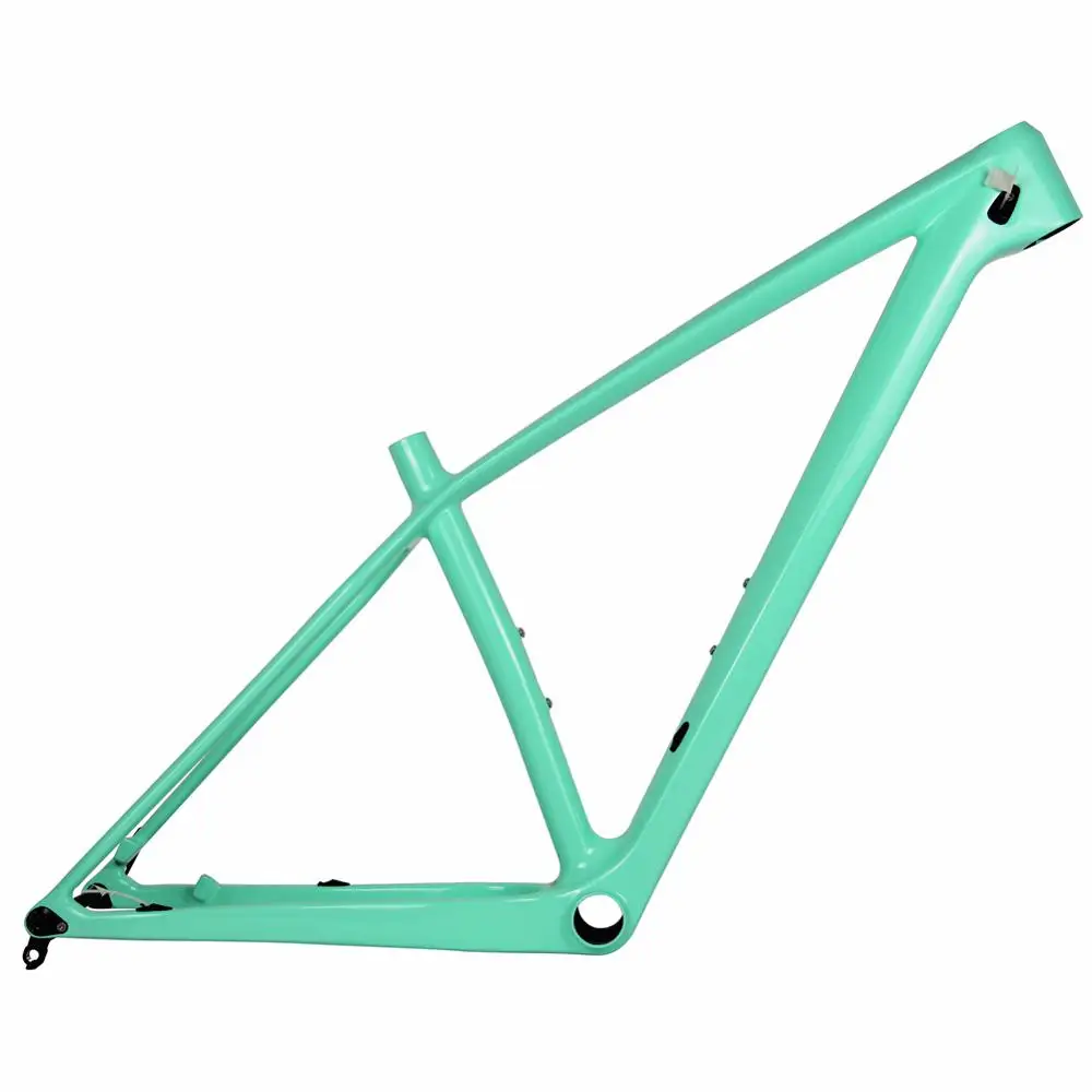 Flash Deal Spcycle 29er Carbon MTB Frame 142*12mm Thru Axle T1000 Carbon Mountain Bike Frame 31.6mm Seatpost 15/17/19" Max Tire 2.35" 1