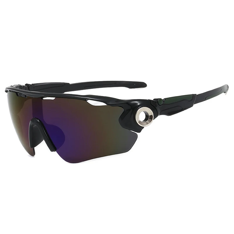 Black Blue UV400 защиты для верховой езды Cyling солнцезащитные очки для спорта на открытом воздухе горный велосипед очки шоссейные велосипеды Для мужчин Для женщин TRAIL XC на велосипеде, MTB, очки для езды - Цвет: Black Blue