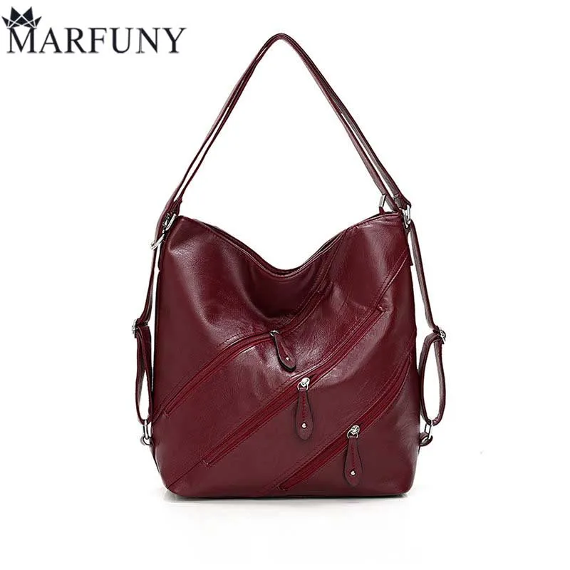 

Designer Handbags High Quality Pu Women Double Shoulder Bags Multi-function Ladies Bags Large Capacity Totes Bag Hobo Female Bag