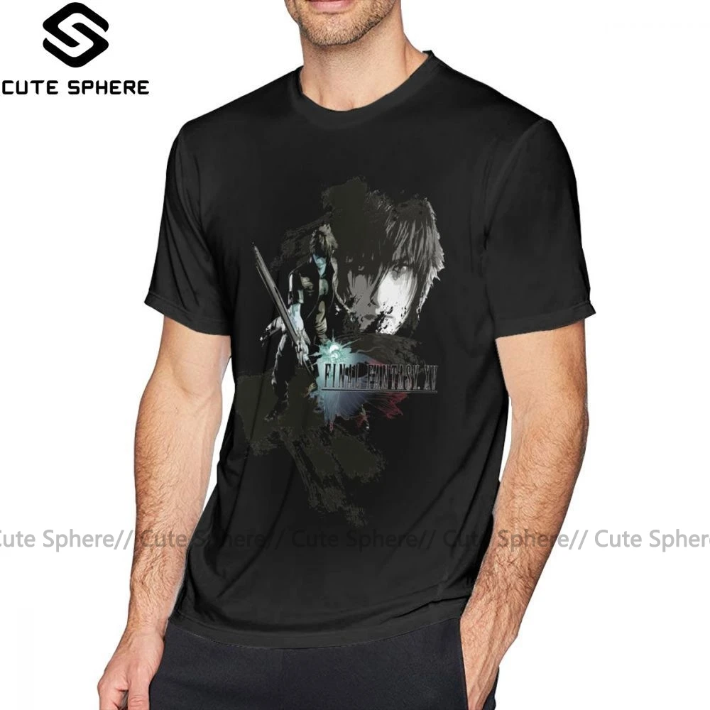

Noctis T Shirt Final Fantasy 15 Noctis T-Shirt Summer 100 Percent Cotton Tee Shirt Awesome 5x Print Short-Sleeve Male Tshirt
