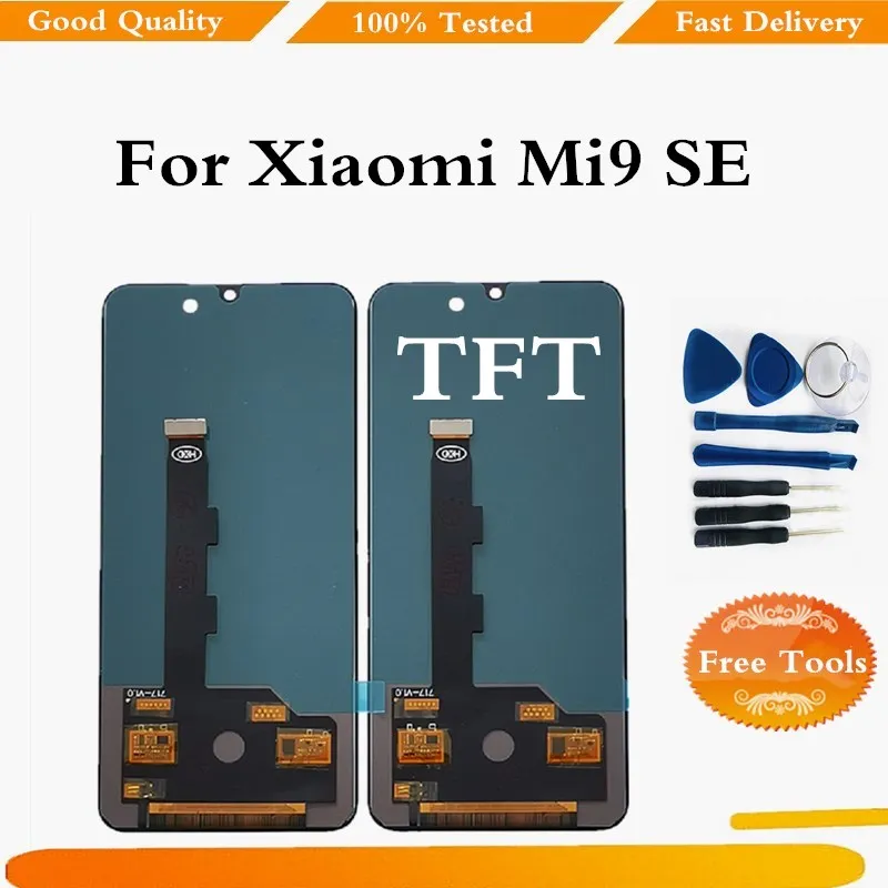 TFT для Mi9 SE ЖК дисплей Xiaomi MI9SE сенсорный экран дигитайзер сборка Замена|Экраны