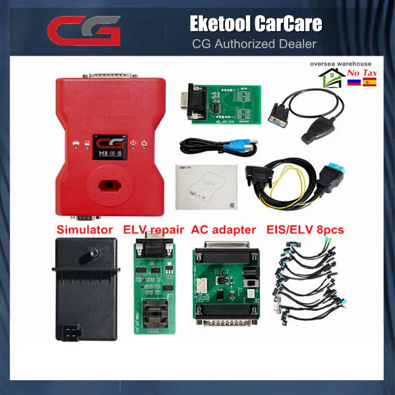 US $699.00 Cgdi Prog Mb For Benz Car Key Programmer Add Fastest For Benz Support All Key Lost Via Obd Ket Matching Add Elv Repair Adapter
