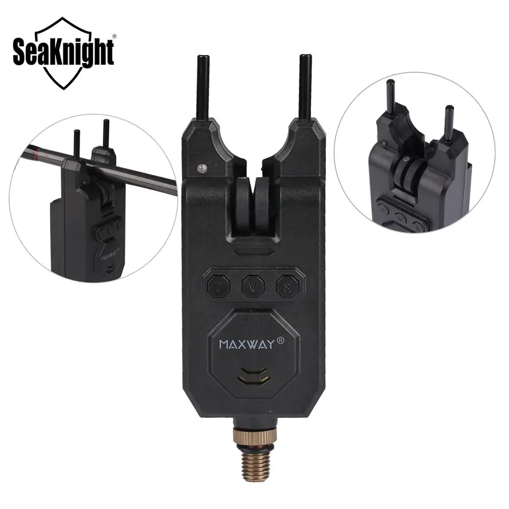 

SeaKnight MAXWAY F2 Wireless Fishing Bite Alarm Sensitivity Sound Alert Night Fishing Swinger Waterproof Fishing Tool